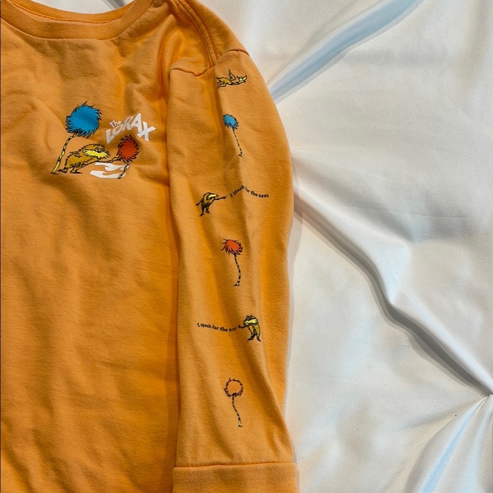 Billabong Orange Kids Long Sleeve Tee with Fun Graphics - Picture 3 of 4